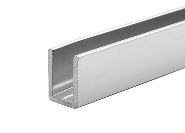 Профиль для душевых перегородок алюминиевый опорный купить в Уфе