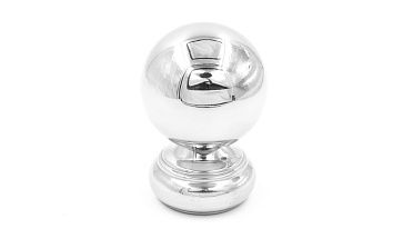 Наконечник шар на стойку Ø50.8 мм, штампованный, полированный, 400 Grit, AISI 201 k075-2 купить в Уфе