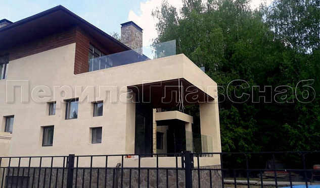 Частный дом в Московской области в Уфе. Готовые проекты ПерилаГлавСнаб