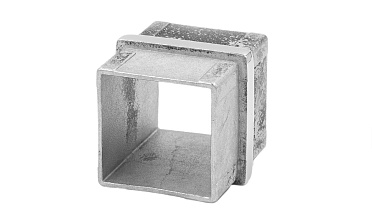 Соединитель для поручня 40х40 мм, полированный, (AISI 304) k368 купить в Уфе Соединитель для поручня 40х40 мм, полированный, (AISI 304) k368 купить в Уфе