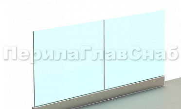 Ограждение без поручня на профиле купить в Уфе