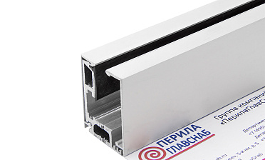 Профиль алюминиевый зажимной для стекла 8-12 мм, АНОД с отверстием, длина 3 м т40-7 AL купить в Уфе Профиль алюминиевый зажимной для стекла 8-12 мм, АНОД с отверстием, длина 3 м т40-7 AL купить в Уфе