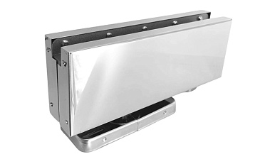 Фитинг нижний со встроенным доводчиком для стеклянной двери до 80 кг, полированный t185-2 PSS   купить в Уфе Фитинг нижний со встроенным доводчиком для стеклянной двери до 80 кг, полированный t185-2 PSS   купить в Уфе