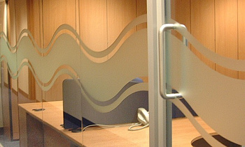 Cтеклянные перегородки - вариант 2 в Уфе. Готовые проекты ПерилаГлавСнаб