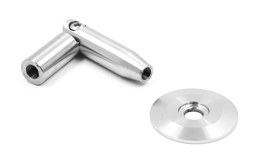 Крепление тяги к стене, шлифованная AISI 304 k621 купить в Уфе