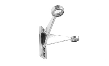 Крепление рутеля к стене, двойное, фланец с тремя отверстиями, AISI 304 k612-2 купить в Уфе Крепление рутеля к стене, двойное, фланец с тремя отверстиями, AISI 304 k612-2 купить в Уфе