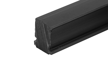 Подставка для стекла в профиль т40, материал ТЭП, цвет черный т40-05 купить в Уфе Подставка для стекла в профиль т40, материал ТЭП, цвет черный т40-05 купить в Уфе
