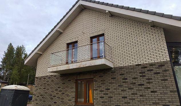 Французский балкон и лестница в Уфе. Готовые проекты ПерилаГлавСнаб