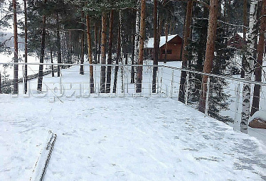 Хромированные перила купить в Уфе Хромированные перила купить в Уфе