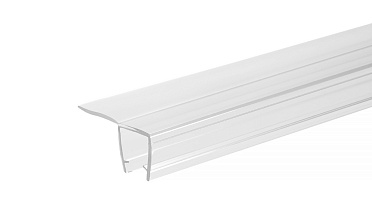 Уплотнитель для стекла в душевую кабину 10 мм, стекло-стекло 2200 мм t225 купить в Уфе Уплотнитель для стекла в душевую кабину 10 мм, стекло-стекло 2200 мм t225 купить в Уфе