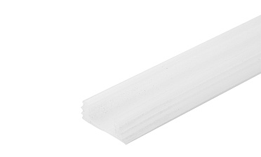 Рассеиватель света для трубы с пазом 24х24, плоский (хлыст 3 метра) k777-3 купить в Уфе