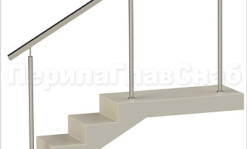 Нержавеющие ограждения без ригелей с квадратным поручнем в Уфе. Готовые проекты ПерилаГлавСнаб Нержавеющие ограждения без ригелей с квадратным поручнем в Уфе. Готовые проекты ПерилаГлавСнаб