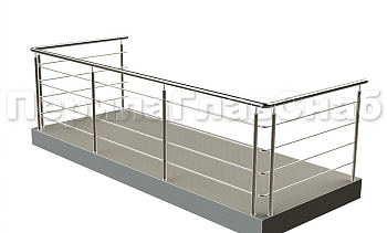 Балконные ограждения с ригельным заполнением в Уфе. Готовые проекты ПерилаГлавСнаб Балконные ограждения с ригельным заполнением в Уфе. Готовые проекты ПерилаГлавСнаб