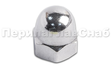 (DIN 1587.Zn) Колп. гайка оц. М10 М-3411 купить в Уфе