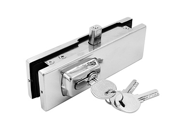 Замки для стеклянных дверей купить в Уфе