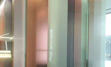Перегородки в офис с подсветкой купить в Уфе