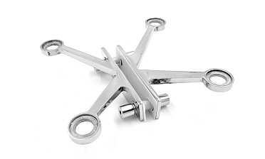 X-спайдер для установки на стеклянное ребро AISI 304 k290-X купить в Уфе