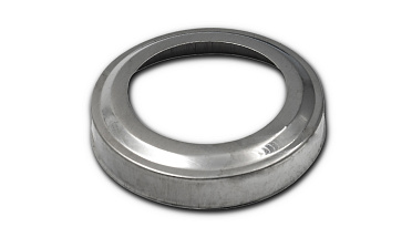 Низ стойки Ø38.1 мм, 60х12.3х0.2 мм, полированный (AISI 410) #200 k015-410 купить в Уфе