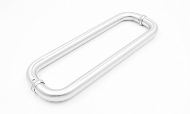 Ручка двухсторонняя для стекла 8-12 мм, 25х350 мм, шлифованная t627-25-350 SSS купить в Уфе