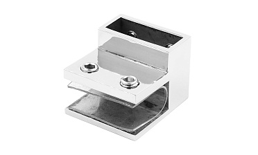 Коннектор торцевой труба-стекло, для трубы 30х10, полированный t467 PSS купить в Уфе