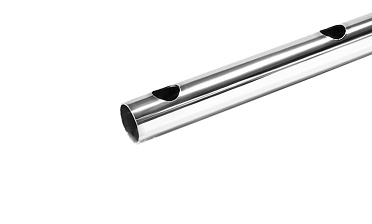 Труба AISI 201 25х1х6000, с перфорацией под  Ø12, 90°, GRIT 600 831-2 купить в Уфе Труба AISI 201 25х1х6000, с перфорацией под  Ø12, 90°, GRIT 600 831-2 купить в Уфе