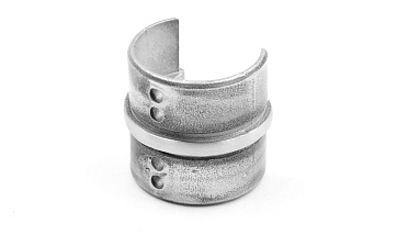 Соединитель для поручня с пазом Ø48.3 х 5 мм, шлифованный, AISI 304 Фk236-2 купить в Уфе