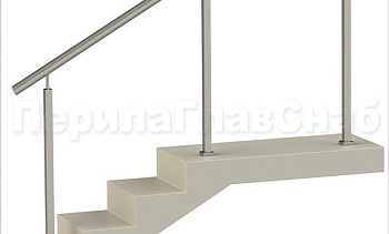 Нержавеющие ограждения без ригелей с квадратными стойками в Уфе. Готовые проекты ПерилаГлавСнаб Нержавеющие ограждения без ригелей с квадратными стойками в Уфе. Готовые проекты ПерилаГлавСнаб