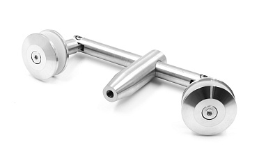 Крепление двойное с рутелями к тяге, AISI 304 k628 купить в Уфе