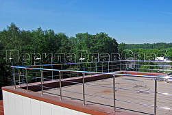 Ограждения для кровли из нержавеющей стали в Уфе. Готовые проекты ПерилаГлавСнаб - фото 17