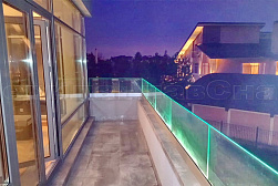 Стеклянные перила для балконов в Уфе. Готовые проекты ПерилаГлавСнаб - фото 22