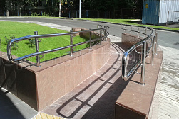 Поручни для инвалидов из нержавеющей стали в Уфе. Готовые проекты ПерилаГлавСнаб - фото 4