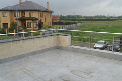 Ограждения и перила без ригелей из нержавеющей стали (без заполнения) в Уфе. Готовые проекты ПерилаГлавСнаб - фото 6