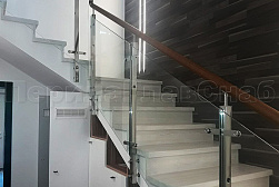 Ограждения лестничных маршей в Уфе. Готовые проекты ПерилаГлавСнаб - фото 11 Ограждения лестничных маршей в Уфе. Готовые проекты ПерилаГлавСнаб - фото 11