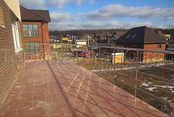 Ограждения для кровли из нержавеющей стали в Уфе. Готовые проекты ПерилаГлавСнаб - фото 20