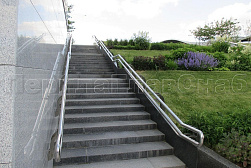 Перила для лестниц из металла в Уфе. Готовые проекты ПерилаГлавСнаб - фото 4