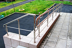 Поручни для инвалидов из нержавеющей стали в Уфе. Готовые проекты ПерилаГлавСнаб - фото 14