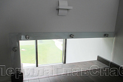 Ограждение на окна из нержавеющей стали в Уфе. Готовые проекты ПерилаГлавСнаб - фото 10