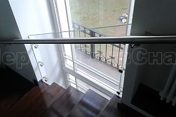 Ограждение на окна из нержавеющей стали в Уфе. Готовые проекты ПерилаГлавСнаб - фото 4