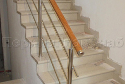 Хромированные перила в Уфе. Готовые проекты ПерилаГлавСнаб - фото 5