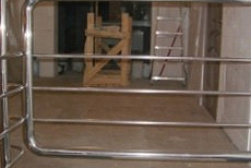 Ограждение лестницы от детей в Уфе. Готовые проекты ПерилаГлавСнаб - фото 6