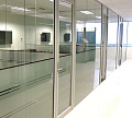 Перегородки из стекла в офисе в Уфе. Готовые проекты ПерилаГлавСнаб - фото 1
