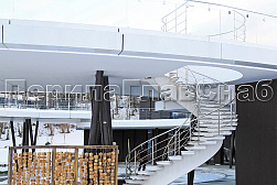 Ограждения для лестниц в Уфе. Готовые проекты ПерилаГлавСнаб - фото 15