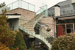 Ограждения для террас в Уфе. Готовые проекты ПерилаГлавСнаб - фото 12