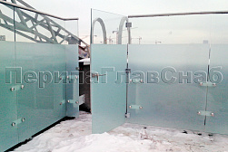 Стеклянные перила для балконов в Уфе. Готовые проекты ПерилаГлавСнаб - фото 12