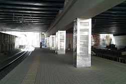 Облицовка колонн нержавеющей сталью в Уфе. Готовые проекты ПерилаГлавСнаб - фото 8