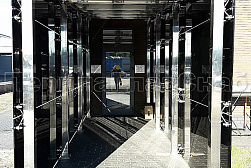 Козырьки и навесы на металлокаркасе в Уфе. Готовые проекты ПерилаГлавСнаб - фото 10