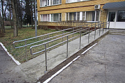 Поручни для инвалидов из нержавеющей стали в Уфе. Готовые проекты ПерилаГлавСнаб - фото 20