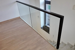 Перила и ограждения из нержавейки и дерева в Уфе. Готовые проекты ПерилаГлавСнаб - фото 19