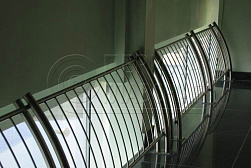 Ограждение на окна из нержавеющей стали в Уфе. Готовые проекты ПерилаГлавСнаб - фото 14