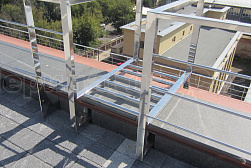 Ограждения для кровли из нержавеющей стали в Уфе. Готовые проекты ПерилаГлавСнаб - фото 10